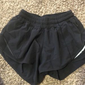 Black lululemon shorts